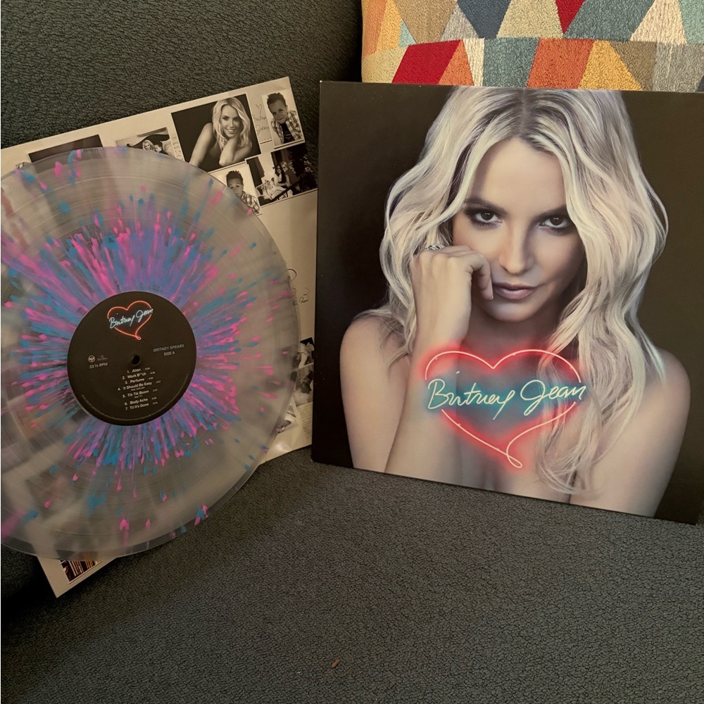 Britney Jean Rare Splatter Vinyl Record - Britney Spears